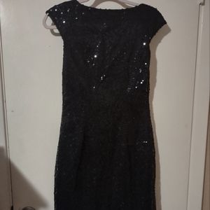 Venus sequin little black dress